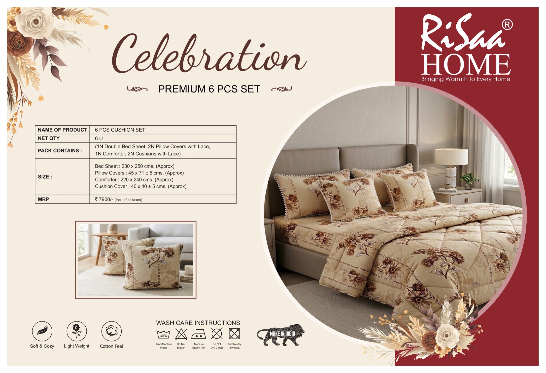 Celebration 6 Pcs Set