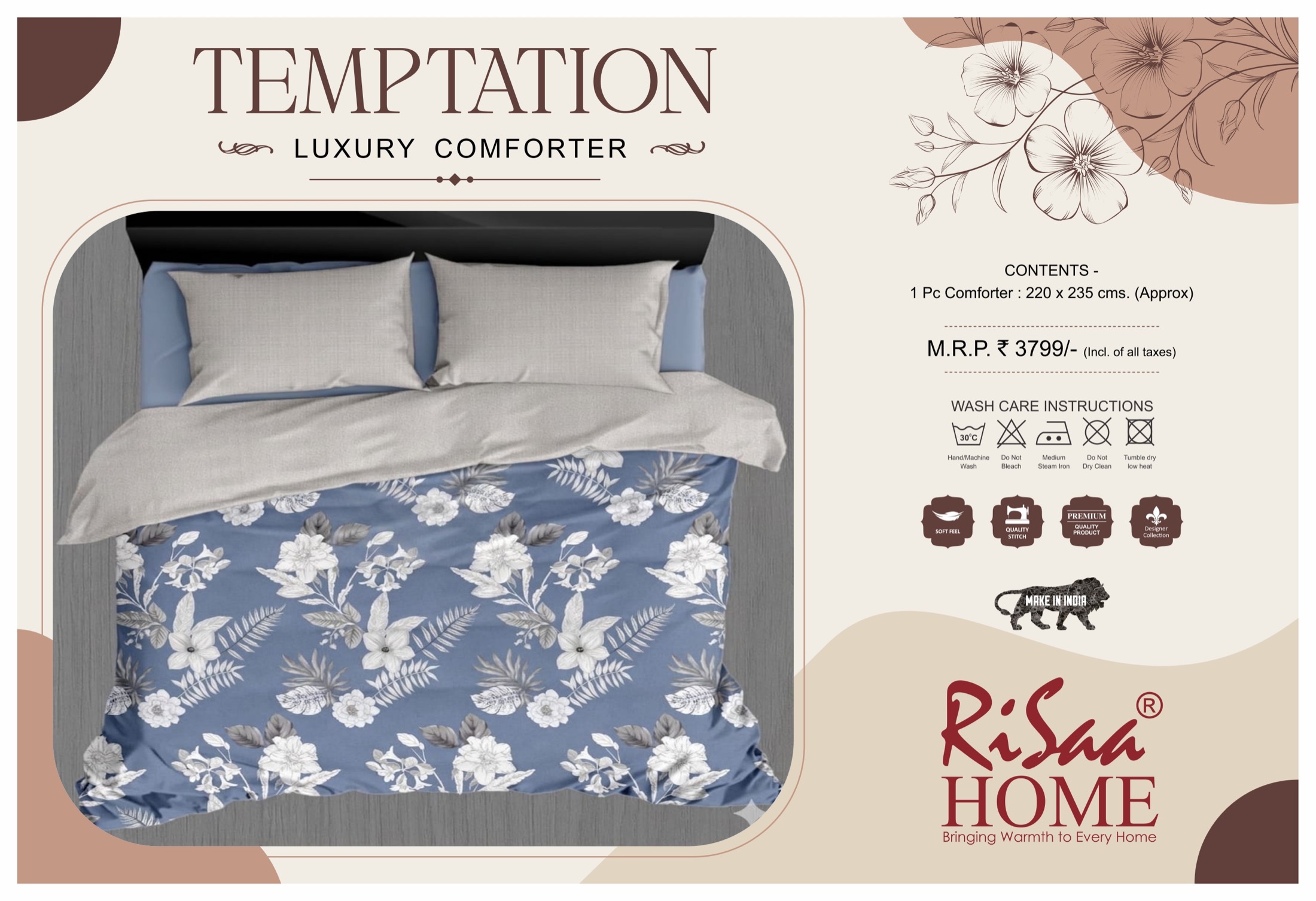 Temptation Luxury Comforter